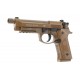 Beretta M9A3 (FDE) Co2 GBB, Beretta just ooze cool - what else would you expect from the Italians? With a rich history in firearms manufacturing, they are perhaps best known for their M9 pistol, seen in film and TV, as well as video games, for decades